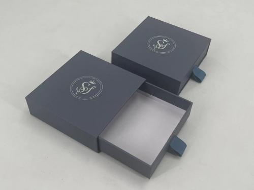 OEM y ODM Luxury Black Matte Paper Box with Ribbon for Gift Packaging Jewel Box a la venta