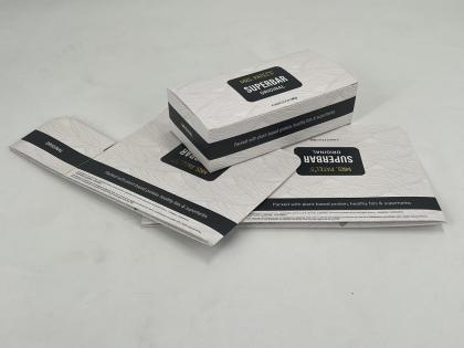 OEM y ODM Luxury Folding Gift Box Classic Black Large Presentation Cosmetic Hamper Box a la venta