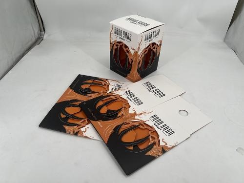 OEM y ODM UV Printing Hollow Wine Packaging Box White Cardboard Paper Box a la venta