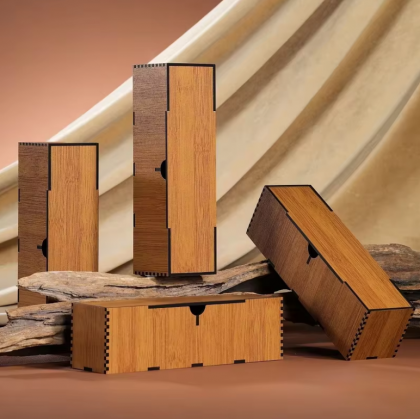 High-end And Exquisite Bamboo Box Packaging